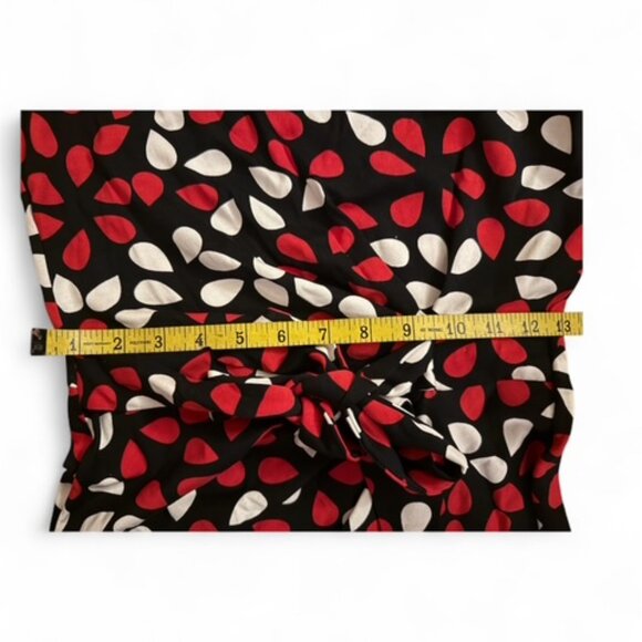 NWT Diane Von Furstenberg Zoe Dress Size 0 Floral Petals Poppy D844601L15X - Picture 6 of 9